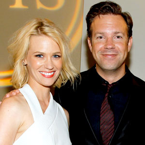 January Jones, Jason Sudeikis January Jones, Jason Sudeikis